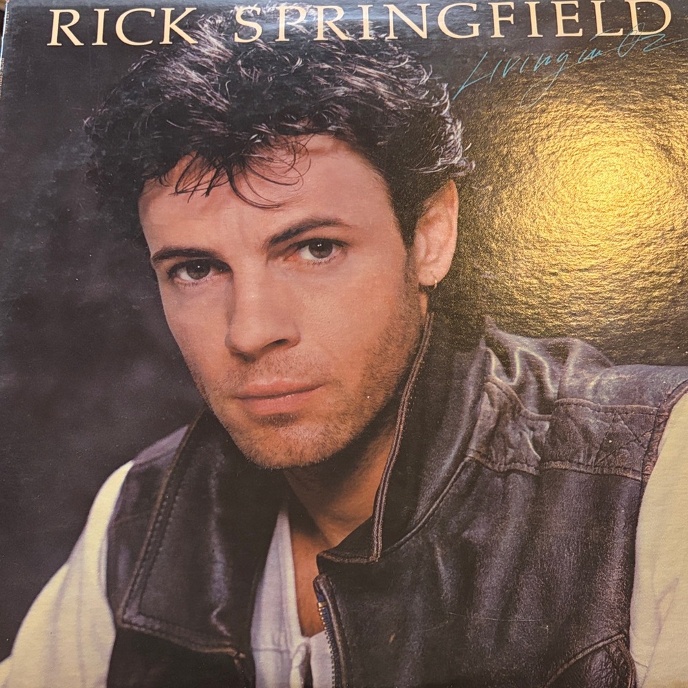Rick Springfield Living in Oz Vinyl Record